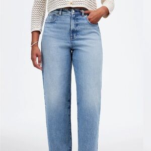 Madewell The Curvy Perfect Vintage Wide-Leg Crop Jean